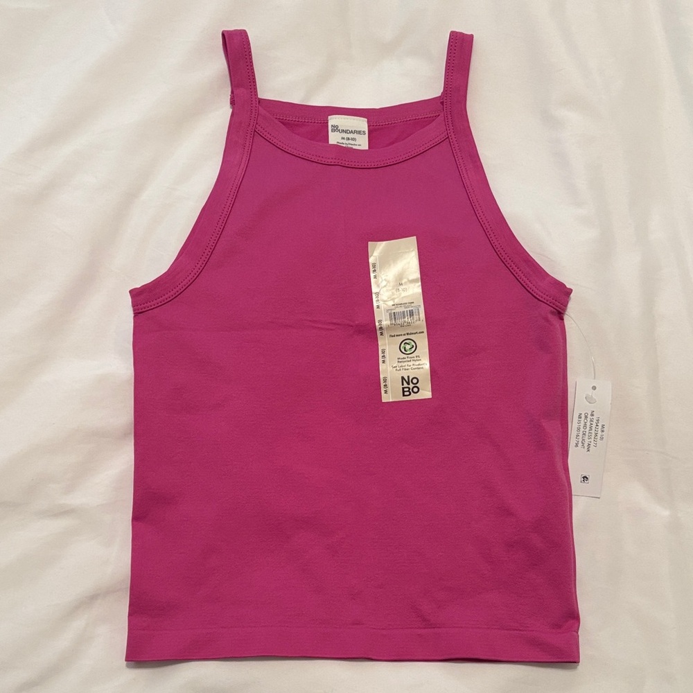 No Boundaries Vibrant Pink Tank Top